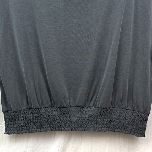 Lucky Brand Sandwash Long Sleeve Tee Women XL Gray - Picture 2 of 10